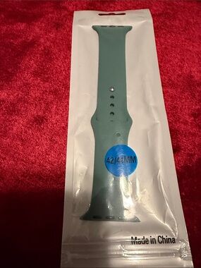 Teal green  Silicone Watch Band Apple Watch - 42/44mm new